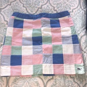 Madras Vineyard Vines Skirt